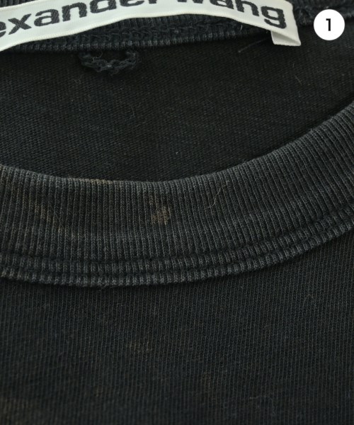 ALEXANDER WANG（アレキサンダーワン）Tシャツ・カットソー 黒 サイズ:S メンズ/2200647634172