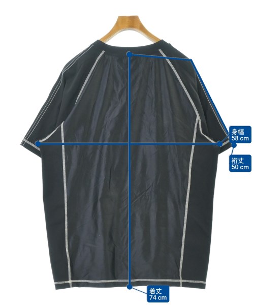 ALEXANDER WANG（アレキサンダーワン）Tシャツ・カットソー 黒 サイズ:L メンズ/2200647789100