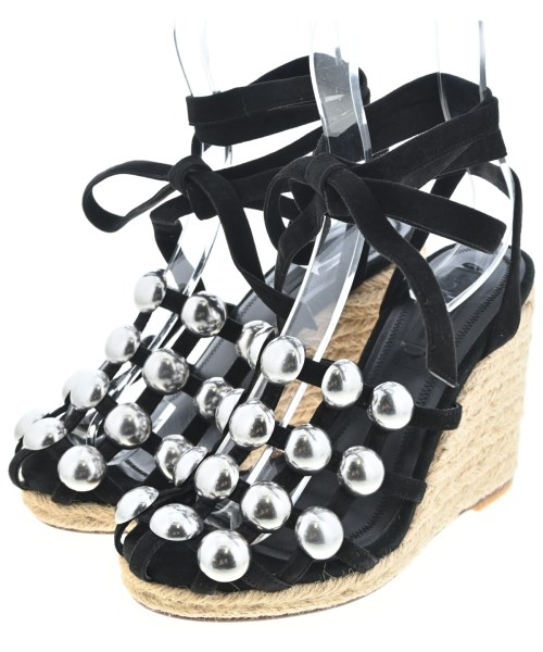 ALEXANDER WANG(アレキサンダーワン)サンダル 黒 サイズ:EU36(22.5cm位)/2200651840071
