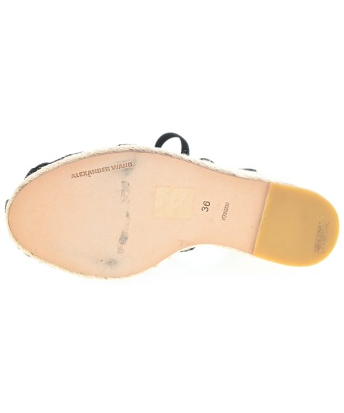 ALEXANDER WANG（アレキサンダーワン）サンダル 黒 サイズ:EU36(22.5cm位) レディース/2200651840071