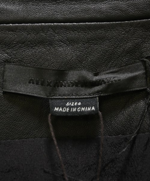 ALEXANDER WANG（アレキサンダーワン）ミニスカート 黒 サイズ:4(XL位) レディース/2200703503077