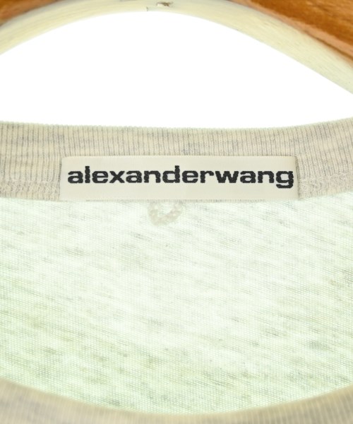 ALEXANDER WANG（アレキサンダーワン）Tシャツ・カットソー グレー サイズ:S レディース/2200703562074