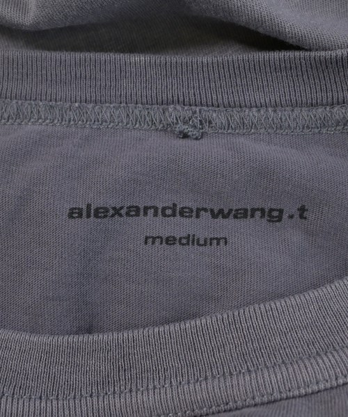 ALEXANDER WANG（アレキサンダーワン）Tシャツ・カットソー グレー サイズ:M レディース/2200699095129