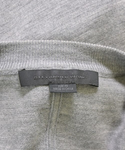 ALEXANDER WANG（アレキサンダーワン）ニット・セーター グレー サイズ:XS レディース/2200705186070