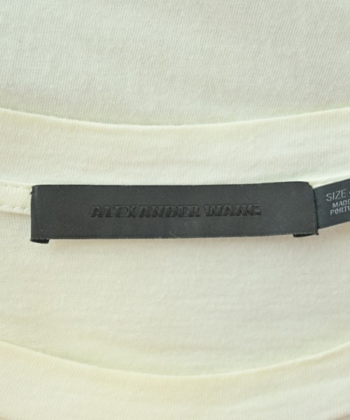 ALEXANDER WANG（アレキサンダーワン）Tシャツ・カットソー 白 サイズ:46(M位) メンズ/2200705681032