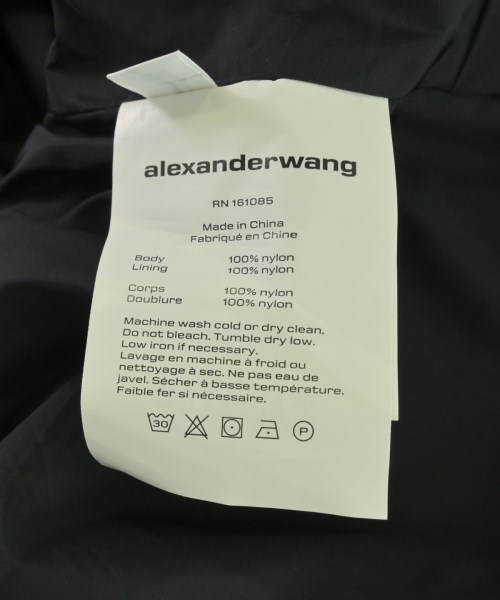 ALEXANDER WANG（アレキサンダーワン）Tシャツ・カットソー 黒 サイズ:XS メンズ/2200707849126
