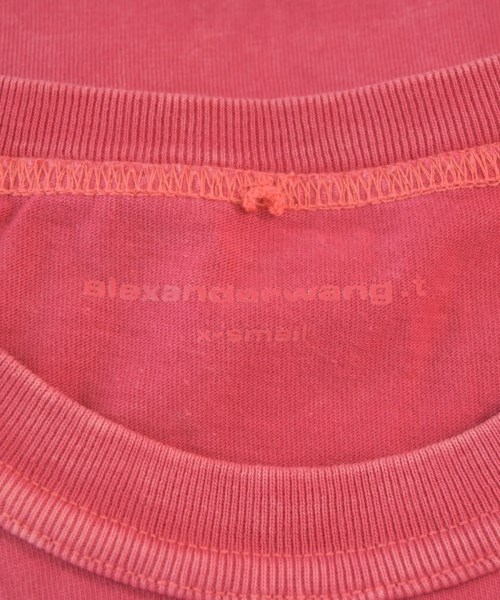 ALEXANDER WANG（アレキサンダーワン）Tシャツ・カットソー ピンク サイズ:XS レディース/2200707957050