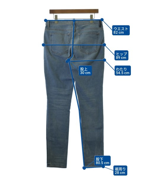 ALEXANDER WANG（アレキサンダーワン）デニムパンツ 青 サイズ:30(M位) メンズ/2200708926536