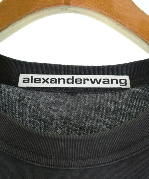 ALEXANDER WANG（アレキサンダーワン）Tシャツ・カットソー 黒 サイズ:S メンズ/2200710412058