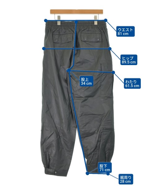 ALEXANDER WANG（アレキサンダーワン）カーゴパンツ 黒 サイズ:M メンズ/2200668098168
