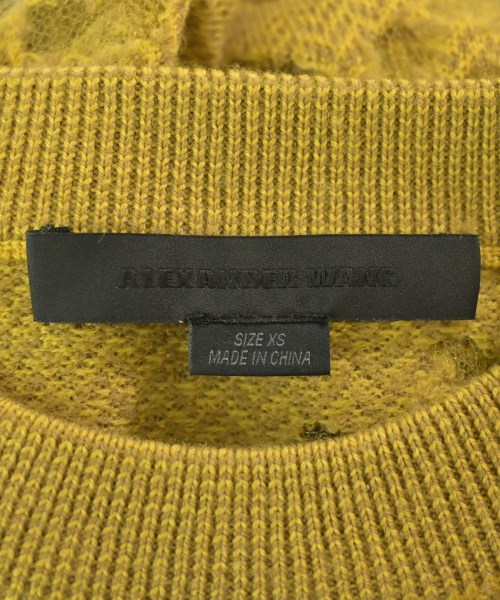 ALEXANDER WANG（アレキサンダーワン）ニット・セーター 黄 サイズ:XS レディース/2200671490058