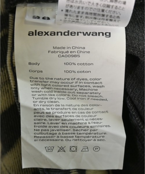 ALEXANDER WANG（アレキサンダーワン）ショートパンツ 黒 サイズ:28(S位) メンズ/2200734264022