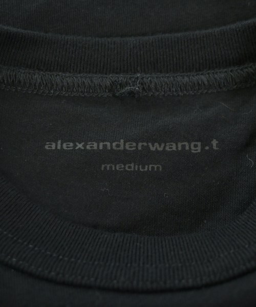ALEXANDER WANG（アレキサンダーワン）Tシャツ・カットソー 黒 サイズ:M レディース/2200734508362