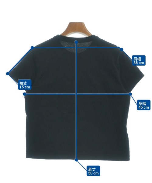 ALEXANDER WANG（アレキサンダーワン）Tシャツ・カットソー 黒 サイズ:M レディース/2200734508362