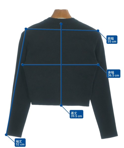 ALEXANDER WANG（アレキサンダーワン）カーディガン 黒 サイズ:XS レディース/2200736427012