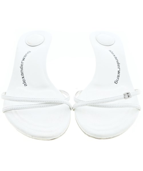 ALEXANDER WANG（アレキサンダーワン）サンダル 白 サイズ:EU38(24.5cm位) レディース/2200720925111