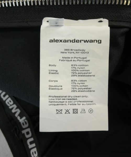 ALEXANDER WANG（アレキサンダーワン）ショートパンツ 黒 サイズ:4(XL位) レディース/2200724989201