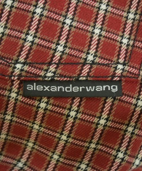 ALEXANDER WANG（アレキサンダーワン）カジュアルシャツ 赤 サイズ:S メンズ/2200727294029