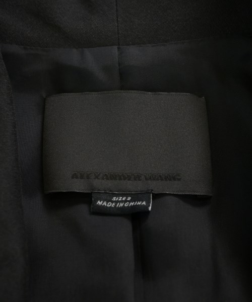 ALEXANDER WANG（アレキサンダーワン）テーラードジャケット 黒 サイズ:2(M位) レディース/2200728248038