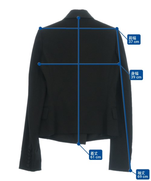 ALEXANDER WANG（アレキサンダーワン）テーラードジャケット 黒 サイズ:2(M位) レディース/2200728248038