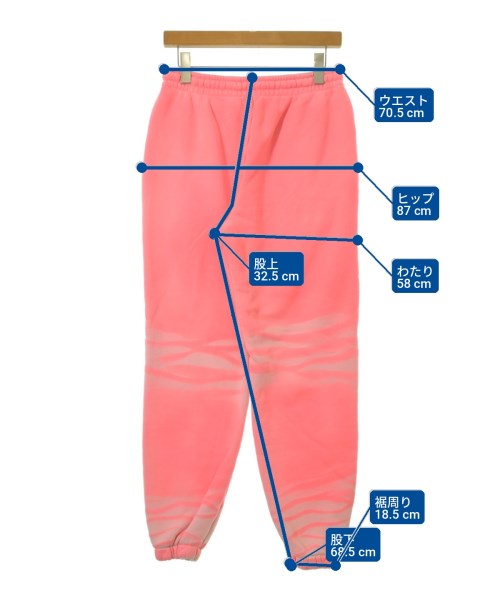 ALEXANDER WANG（アレキサンダーワン）スウェットパンツ ピンク サイズ:XS レディース/2200728369160
