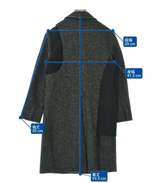 ALEXANDER WANG（アレキサンダーワン）チェスターコート グレー サイズ:-(L位) レディース/2200683948011