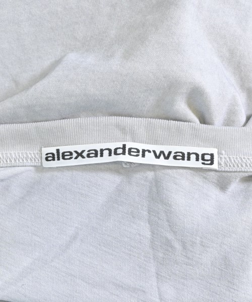 ALEXANDER WANG（アレキサンダーワン）Tシャツ・カットソー グレー サイズ:L メンズ/2200683964073
