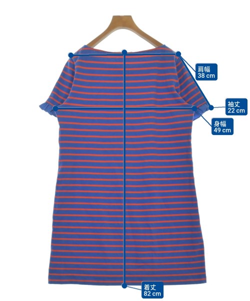 TORY BURCH（トリーバーチ）ワンピース 青 サイズ:L レディース/2200637679053