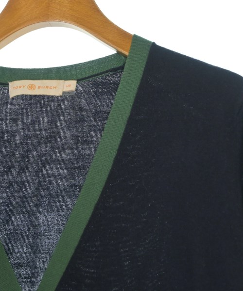 TORY BURCH（トリーバーチ）カーディガン 紺 サイズ:L レディース/2200637679060