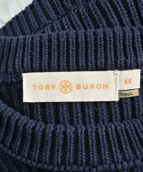 TORY BURCH（トリーバーチ）ニット・セーター 紺 サイズ:XS レディース/2200629284050