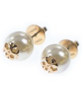 TORY BURCH（トリーバーチ）ピアス 白 サイズ:- レディース/2200622442112