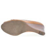 TORY BURCH（トリーバーチ）パンプス 茶 サイズ:US7(24cm位) レディース/2200622518060