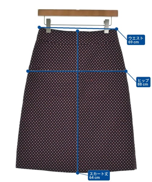 TORY BURCH（トリーバーチ）ひざ丈スカート 赤 サイズ:0(XS位) レディース/2200614295139