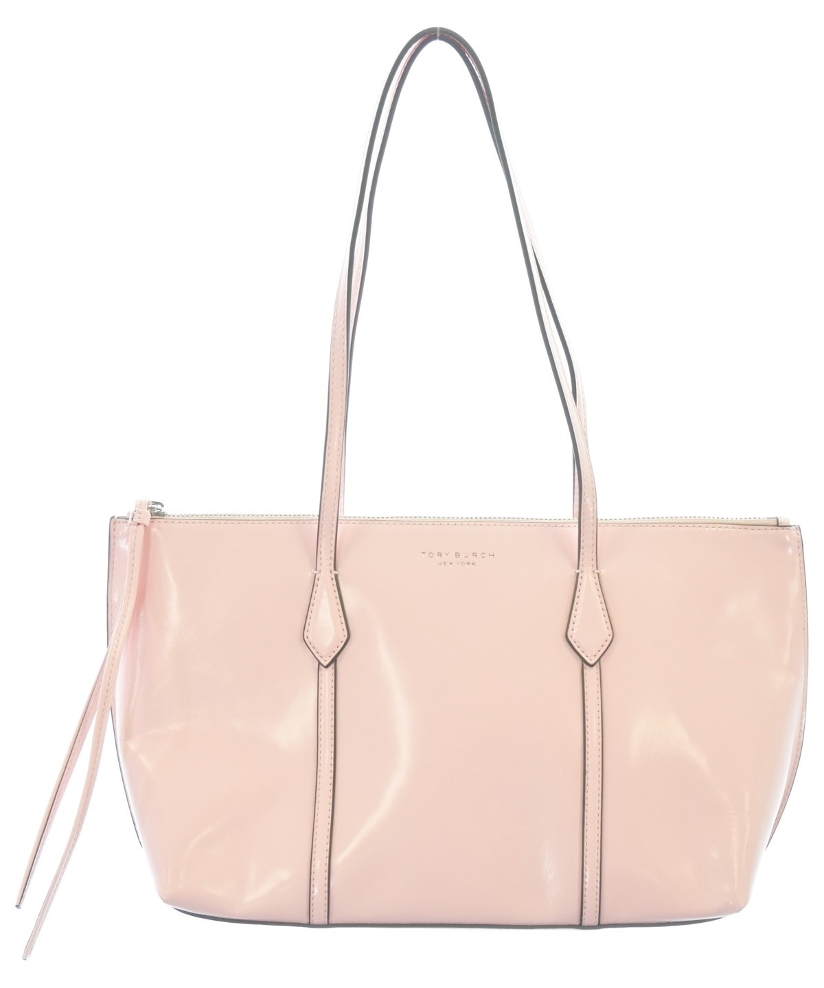 トリーバーチ□美品】パッファー トートバッグ キルティング ロゴ