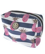 TORY BURCH（トリーバーチ）ポーチ 紺 サイズ:- レディース/2200626623050