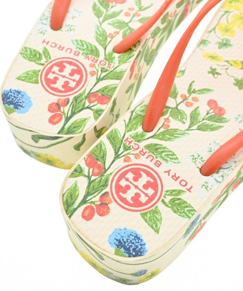 TORY BURCH（トリーバーチ）サンダル オレンジ サイズ:US7(24cm位) レディース/2200626803032
