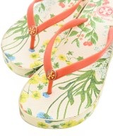 TORY BURCH（トリーバーチ）サンダル オレンジ サイズ:US7(24cm位) レディース/2200626803032