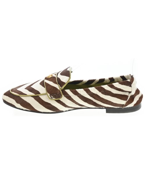TORY BURCH（トリーバーチ）ドレスシューズ/ローファー 茶 サイズ:US7(24cm位) レディース/2200615351599