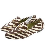 TORY BURCH（トリーバーチ）ドレスシューズ/ローファー 茶 サイズ:US7(24cm位) レディース/2200615351599