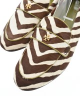 TORY BURCH（トリーバーチ）ドレスシューズ/ローファー 茶 サイズ:US7(24cm位) レディース/2200615351599