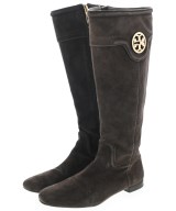 TORY BURCH（トリーバーチ）ブーツ 茶 サイズ:US8(25cm位) レディース/2200630325032