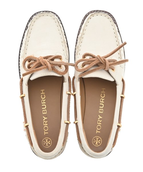 TORY BURCH（トリーバーチ）モカシン/デッキシューズ ベージュ サイズ:US6 1/2(23.5cm位) レディース/2200605995697