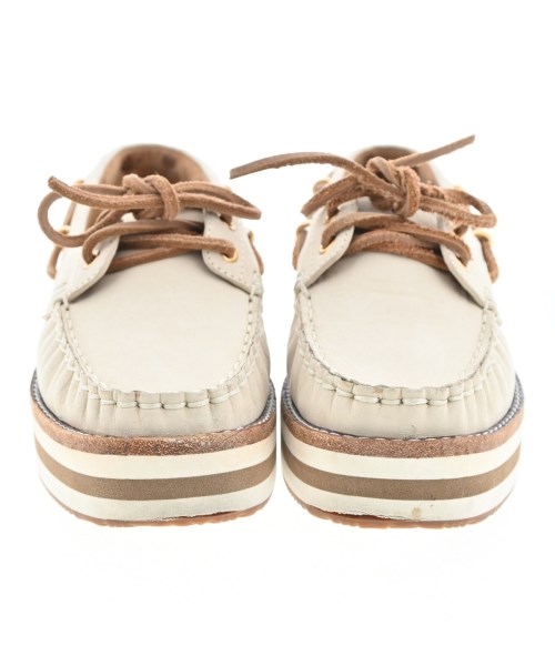 TORY BURCH（トリーバーチ）モカシン/デッキシューズ ベージュ サイズ:US6 1/2(23.5cm位) レディース/2200605995697