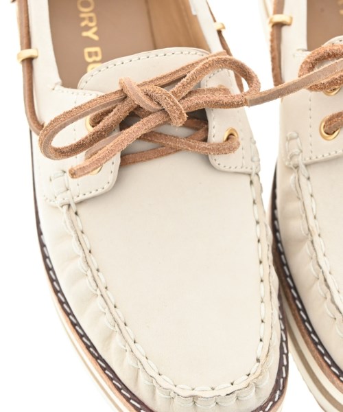 TORY BURCH（トリーバーチ）モカシン/デッキシューズ ベージュ サイズ:US6 1/2(23.5cm位) レディース/2200605995697
