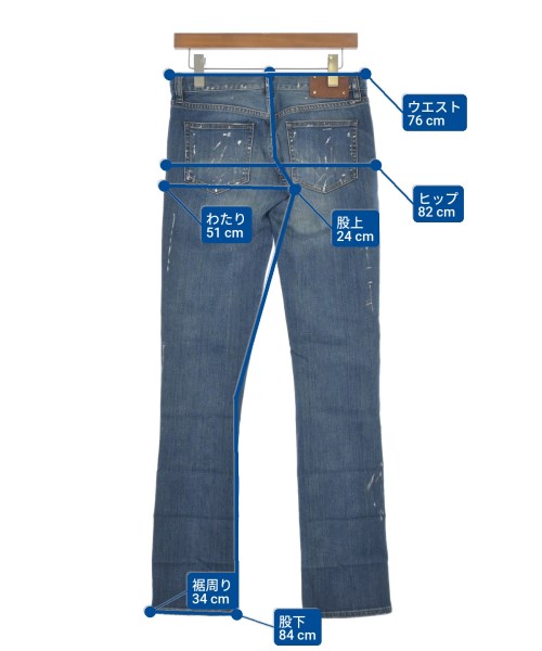 TORY BURCH（トリーバーチ）デニムパンツ 紺 サイズ:24(S位) レディース/2200617876113