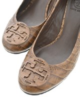 TORY BURCH（トリーバーチ）パンプス 茶 サイズ:US7(24cm位) レディース/2200620803038