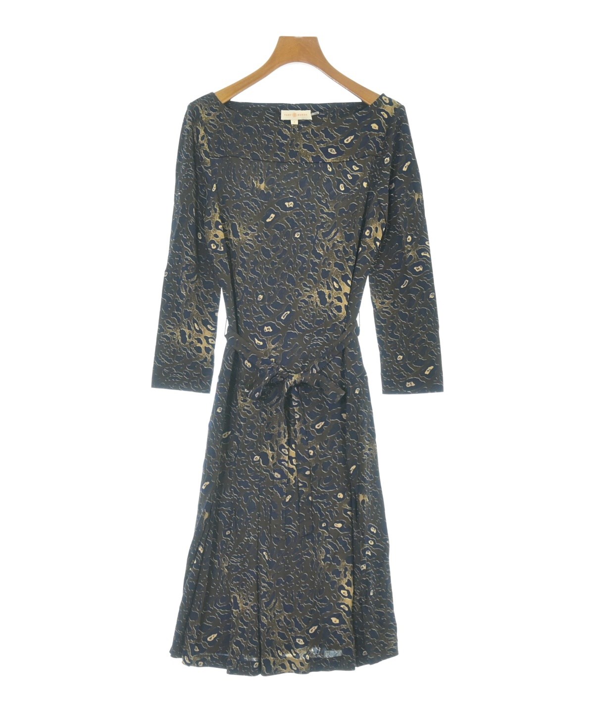TORY BURCH（トリーバーチ）ワンピース 茶 サイズ:S レディース