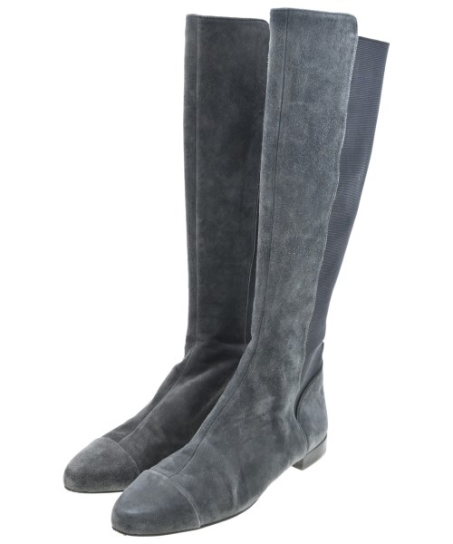 TORY BURCH(トリーバーチ)ブーツ グレー サイズ:US7(24cm位)/2200676957112