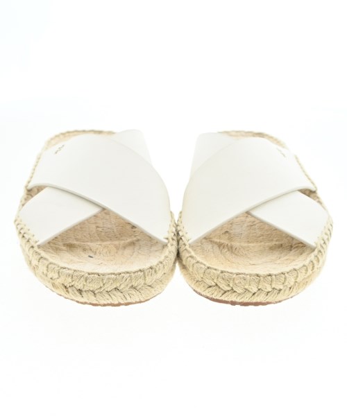 TORY BURCH（トリーバーチ）サンダル 白 サイズ:US7(24cm位) レディース/2200674442191