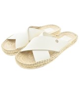 TORY BURCH（トリーバーチ）サンダル 白 サイズ:US7(24cm位) レディース/2200674442191